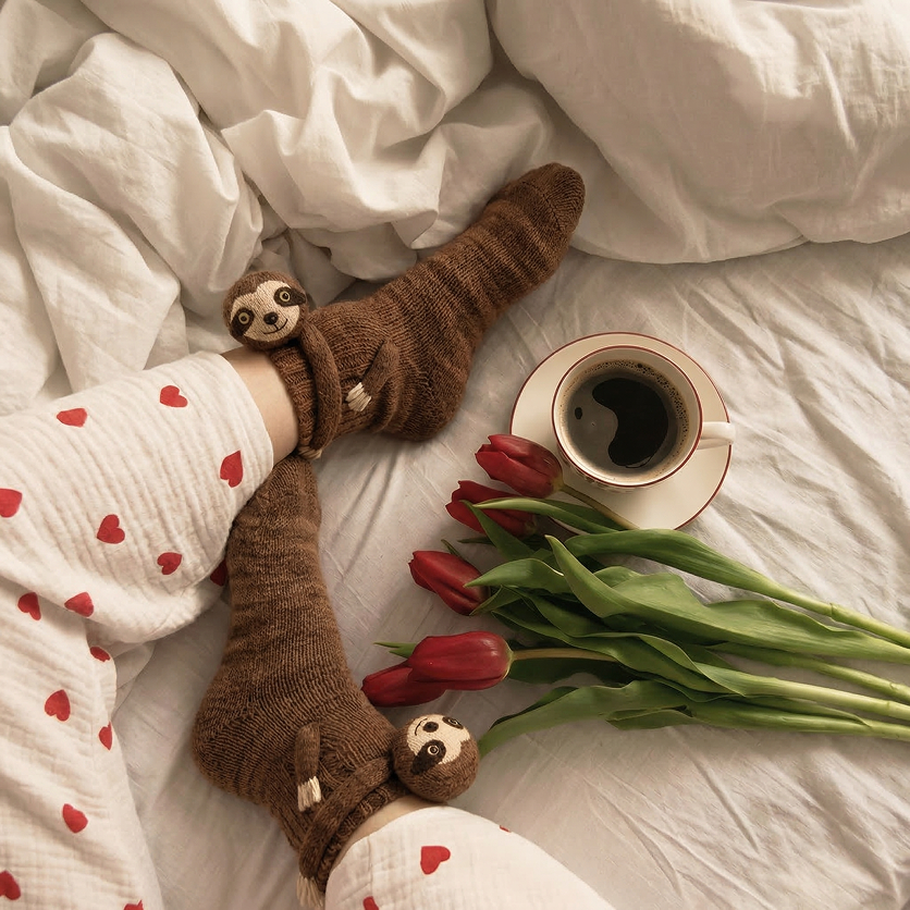 Faultier Cuddle Socks