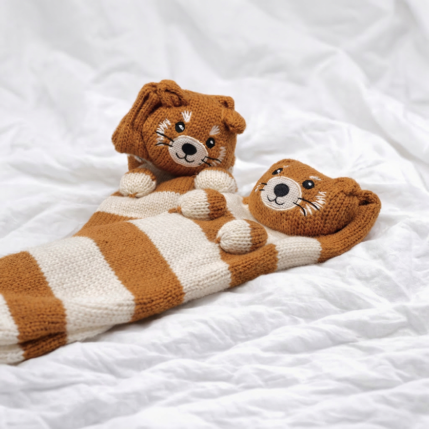 Roter Panda Cuddle Socks