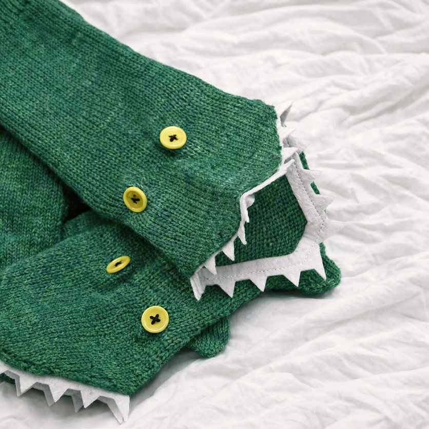 Krokodil Cuddle Socks