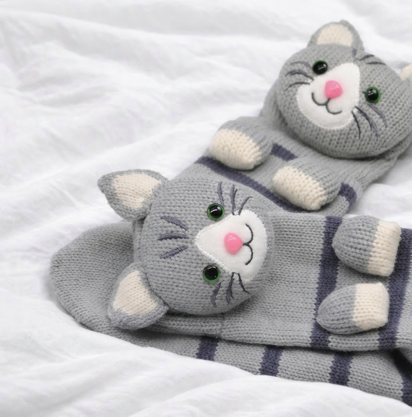 Katze Cuddle Socks